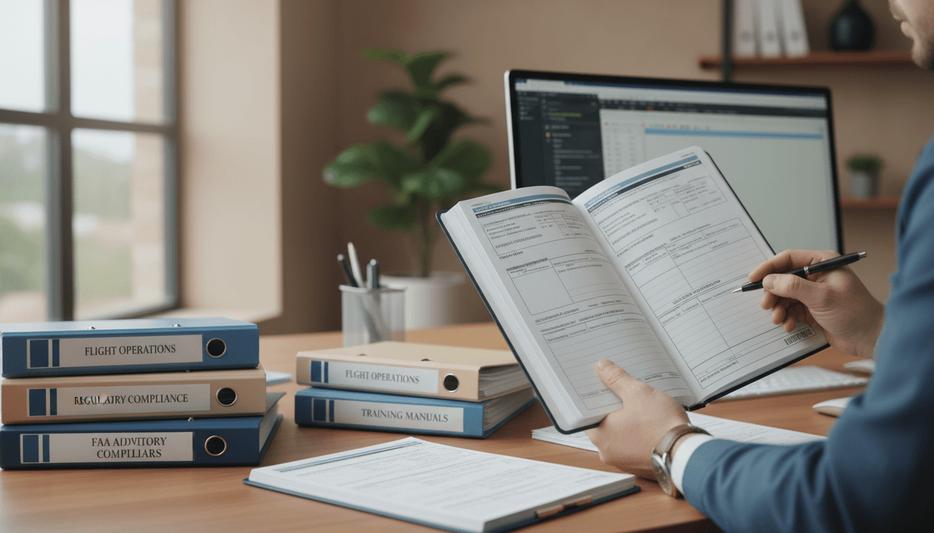 Regulatory Compliance - Aviation logbooks and FAA documentation management